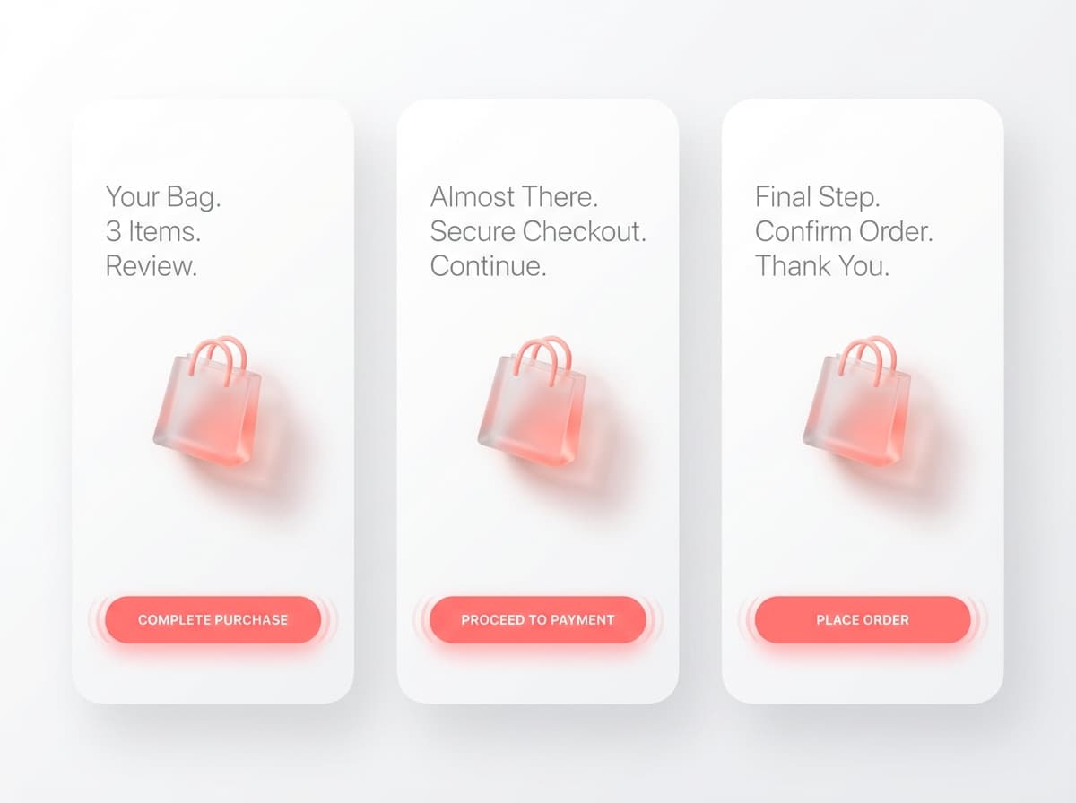 Minimalist Abandoned Cart Recovery Email