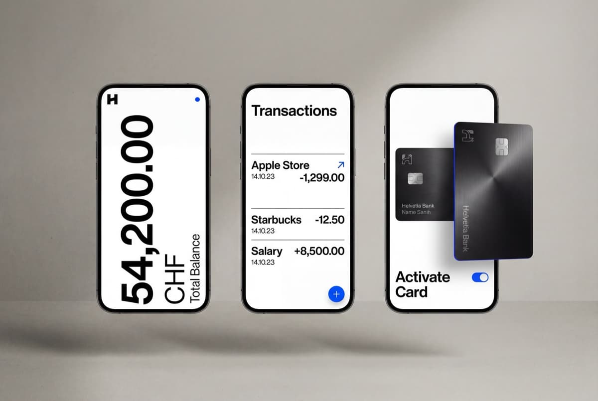 Banking App - Swiss Precision