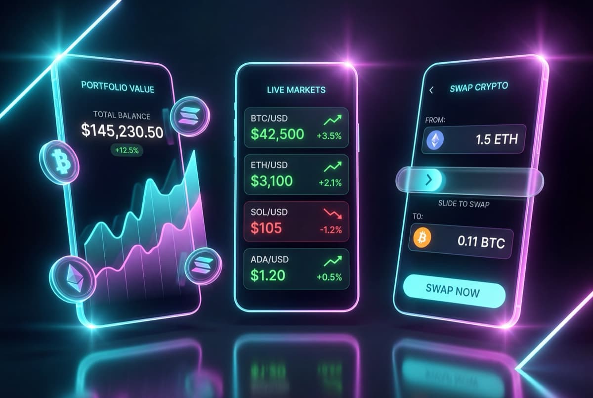 Crypto Portfolio - Midnight Pro