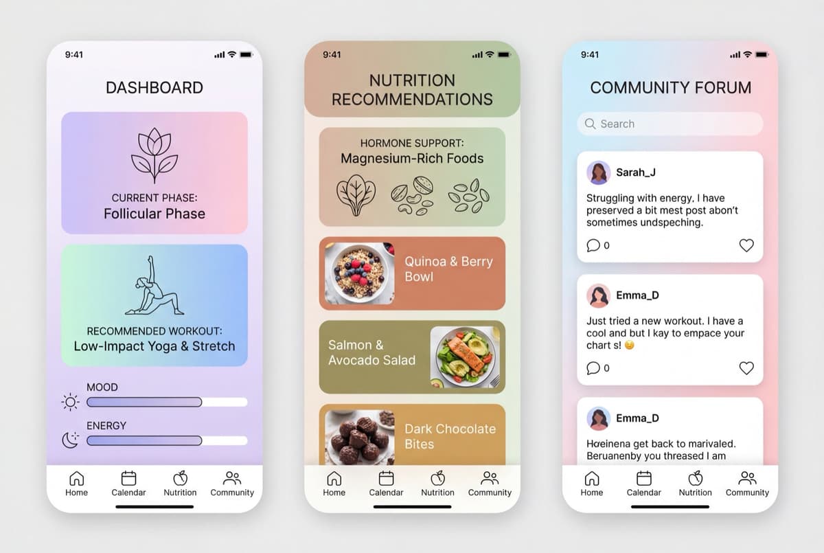 Cycle Syncing Fitness App