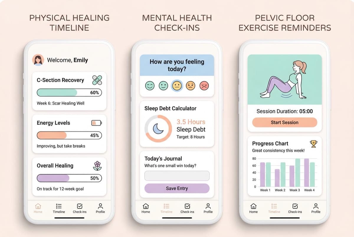 Postpartum Recovery Tracker